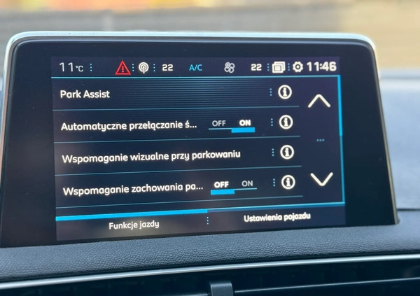 Peugeot 3008 cena 72500 przebieg: 184500, rok produkcji 2017 z Płock małe 596